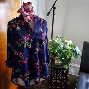 TOPNOTCH vintage women's blouse LARGE